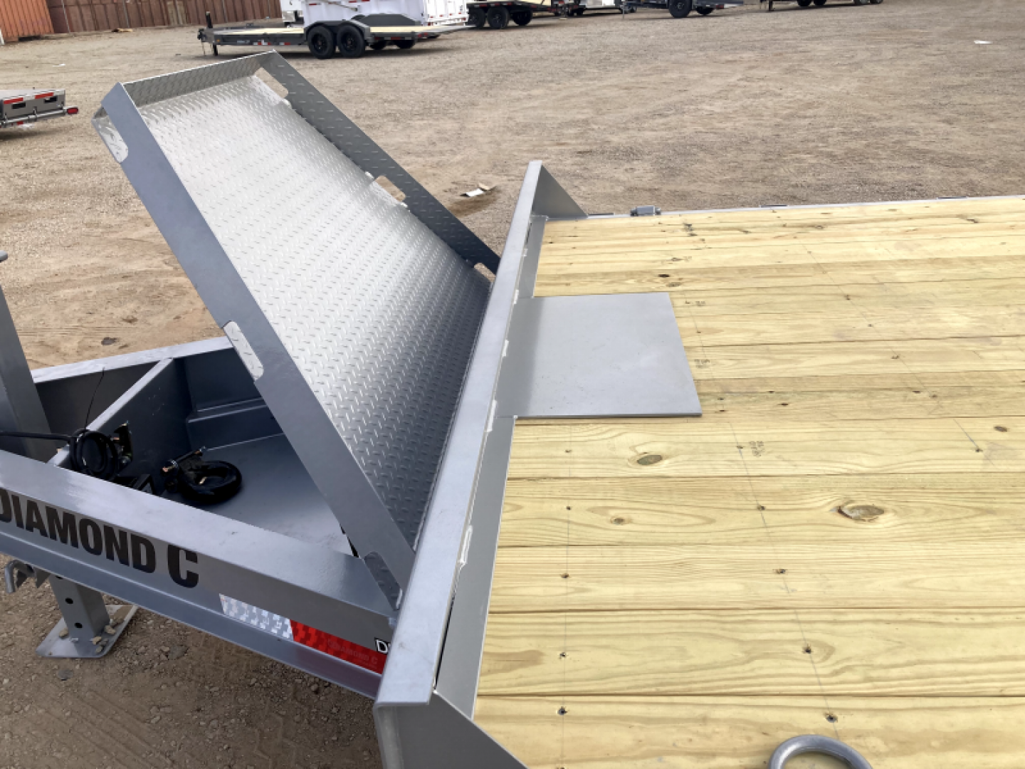 New 2024 Diamond C Trailers DEC 207 20x102 DECK-OVER TRAILER Equipment Trailer