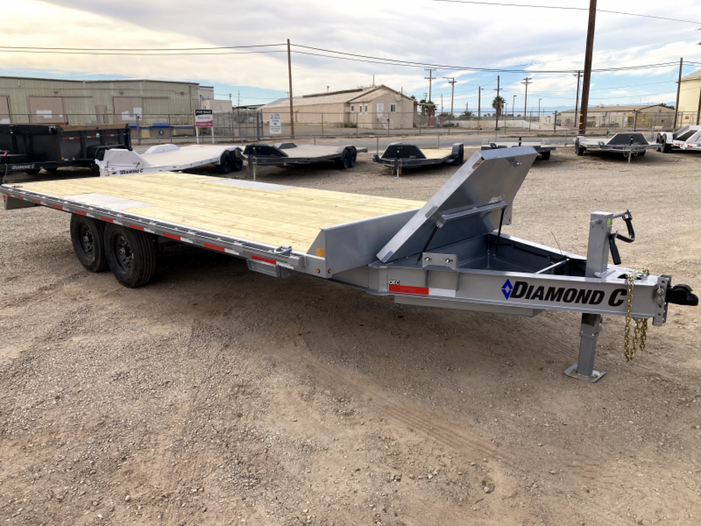 New 2024 Diamond C Trailers DEC 207 20x102 DECK-OVER TRAILER Equipment Trailer