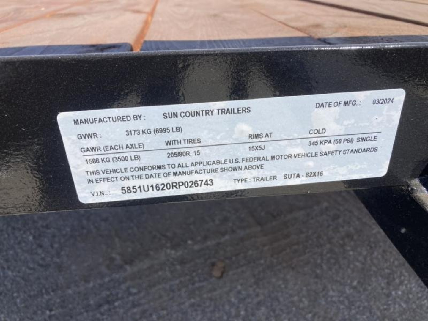 New 2025 Playcraft PP16X82 Utility Trailer