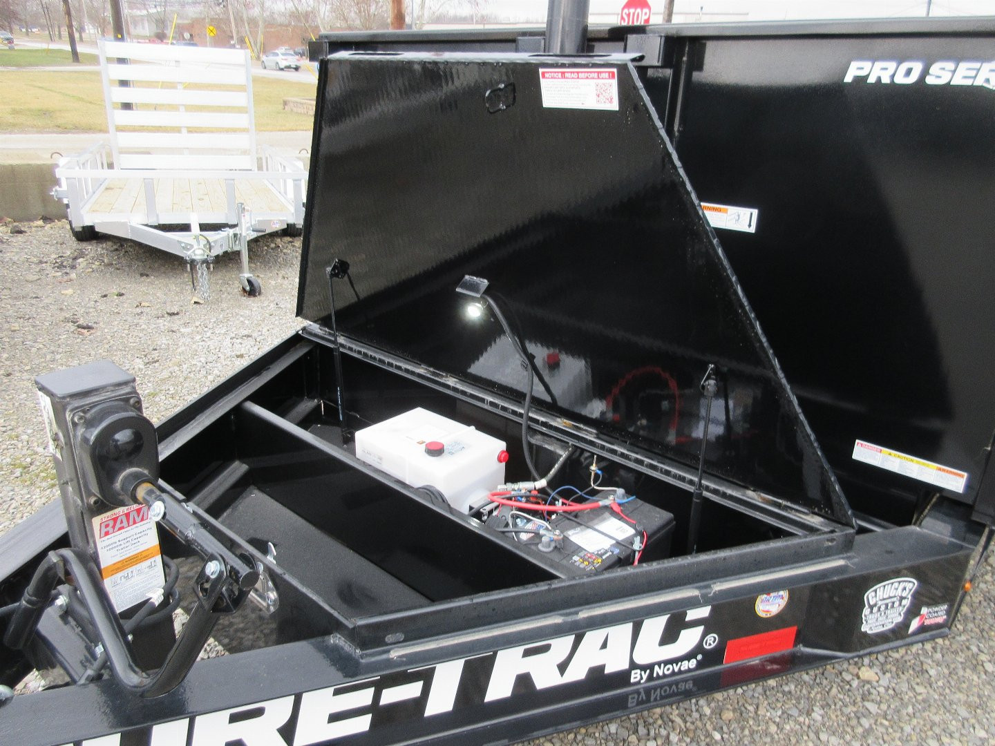 New 2025 Sure-Trac 7 x 14 Pro Series Telescopic Dump Trailer 15.4K