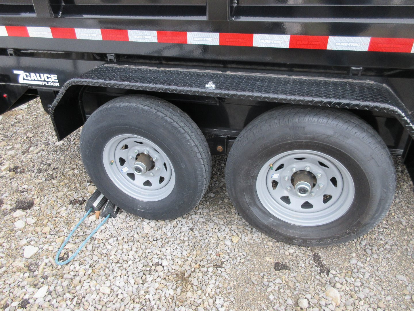 New 2025 Sure-Trac 7 x 14 Pro Series Telescopic Dump Trailer 15.4K