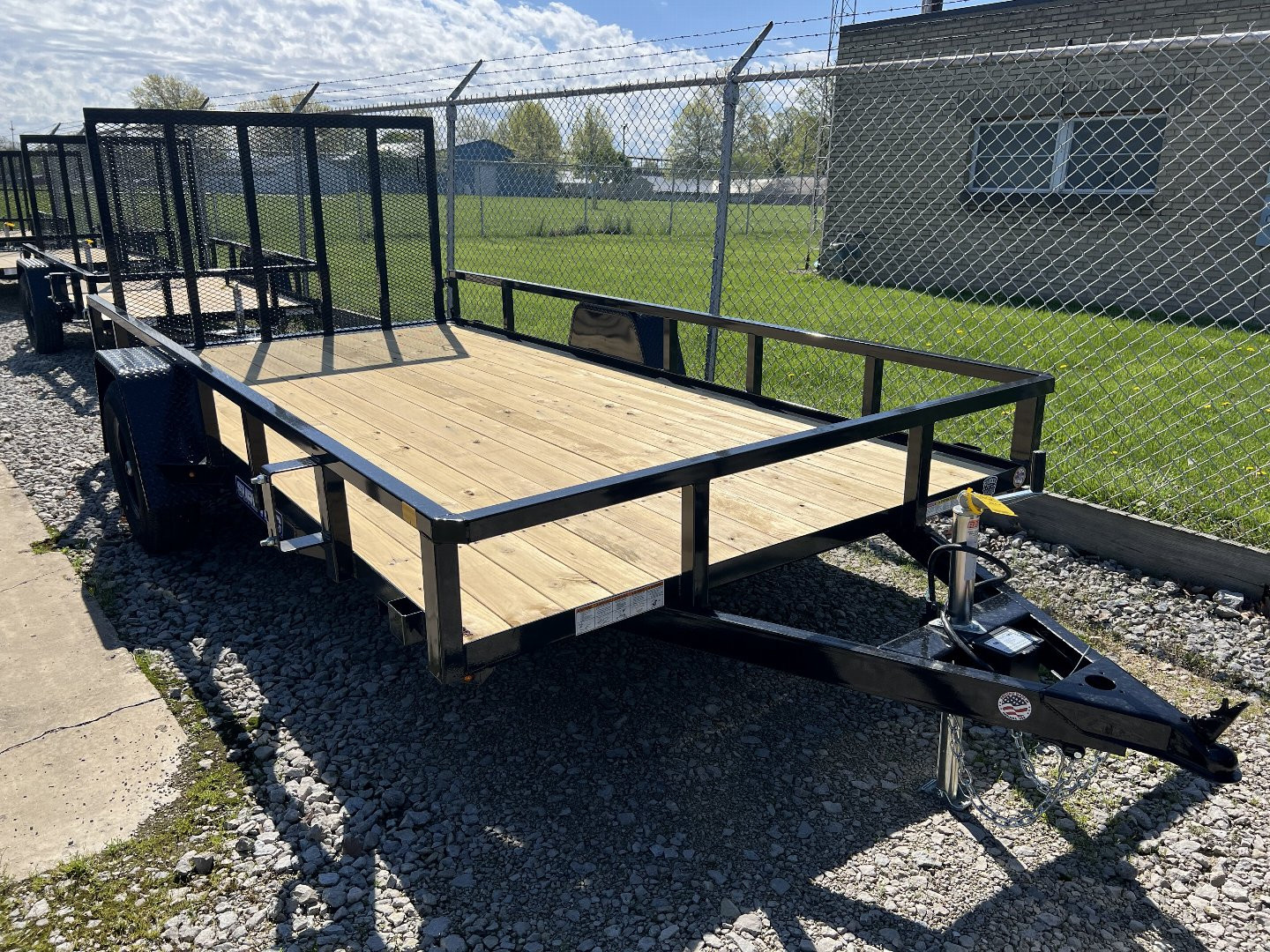 New 2025 SURE-TRAC 7X14 TUBE TOP 5K Utility Trailer