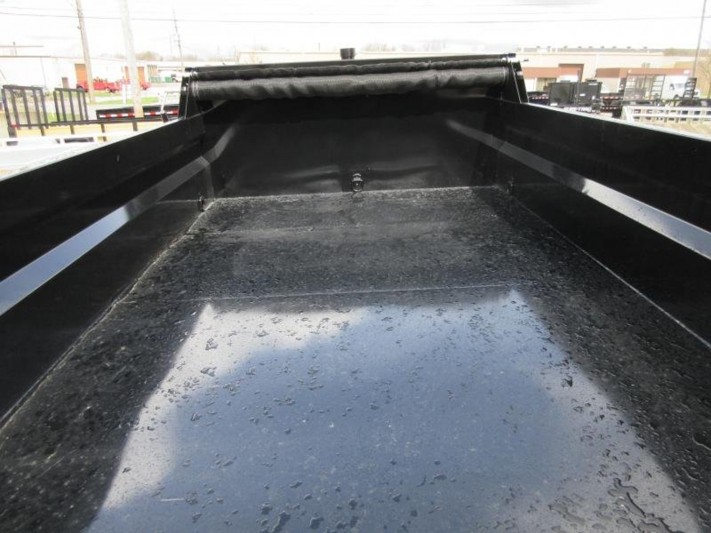 New 2025 SURE-TRAC 82 IN x 12 HD Low Profile Dump Trailer 12K Telescopic Dump Trailer