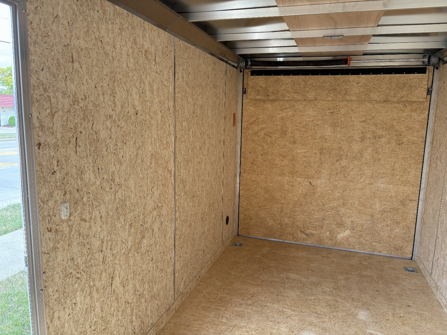 New 2025 IMPACT TRAILERS 7'X14' ALL ALUMINUM SHOCKWAVE RAMP DOOR SILVER Cargo / Enclosed Trailer