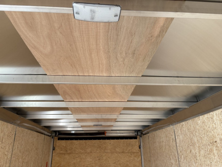 New 2025 IMPACT TRAILERS 7'X14' ALL ALUMINUM SHOCKWAVE RAMP DOOR SILVER Cargo / Enclosed Trailer