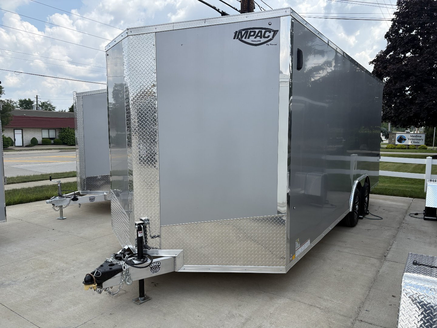New 2025 Impact Trailers 8.5'X20' ALUMINUM CAR HAULER SHOCKWAVE Cargo / Enclosed Trailer