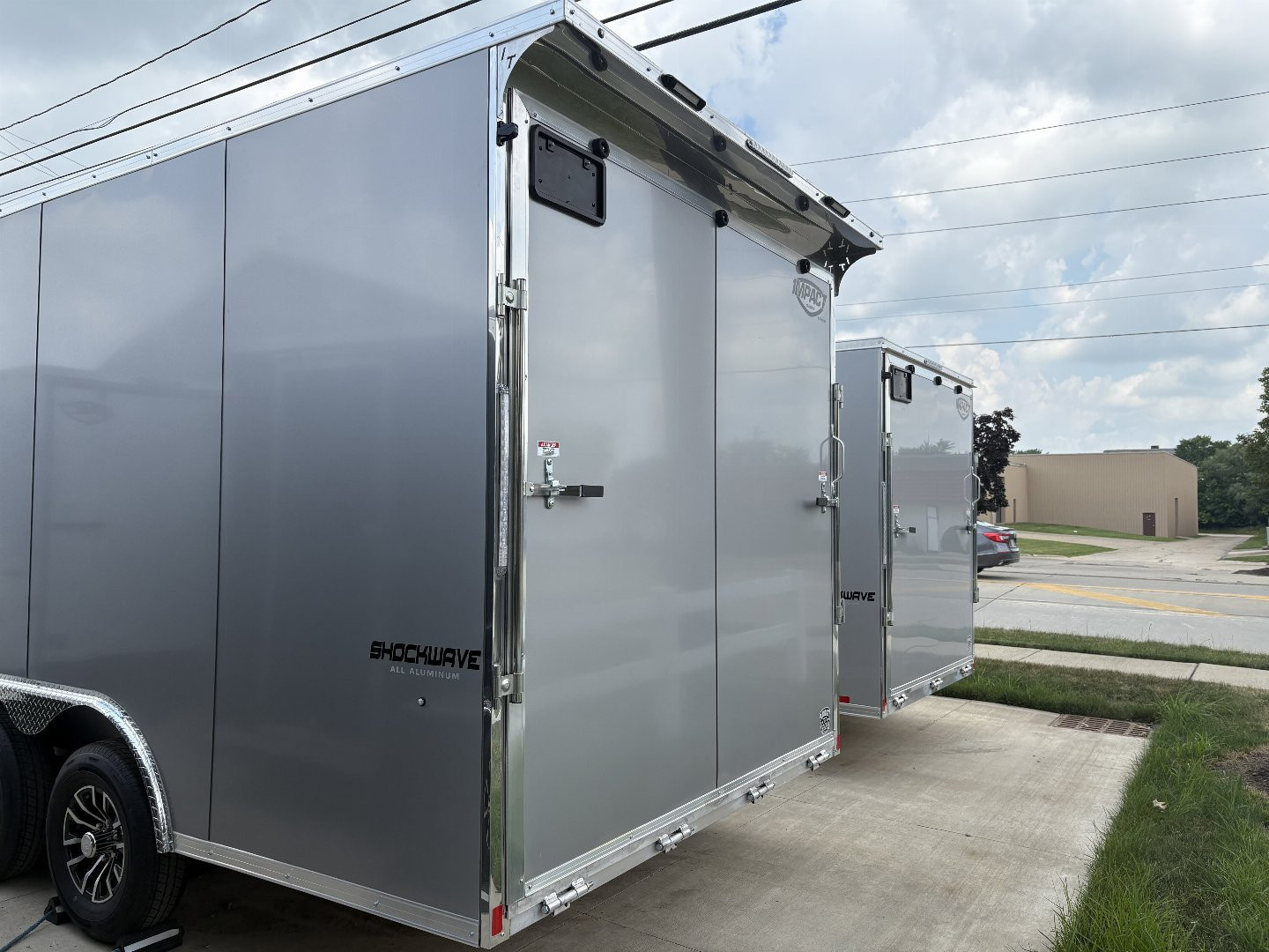 New 2025 Impact Trailers 8.5'X20' ALUMINUM CAR HAULER SHOCKWAVE Cargo / Enclosed Trailer