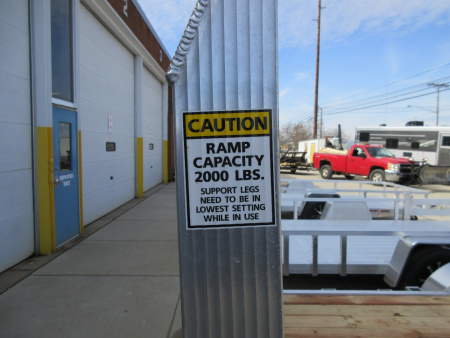 New 2026 Sport Haven 7'X18' ALUMINUM HD W/4' SPLIT RAMPS Equipment Trailer