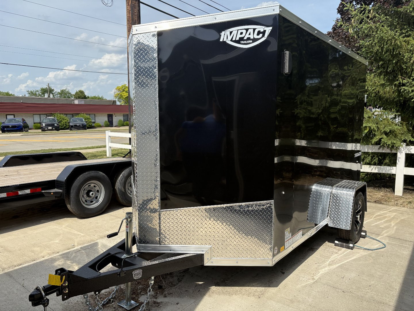 New 2025 Impact Trailers 6'X10' TREMOR BLACK RAMP DOOR CARGO Cargo / Enclosed Trailer