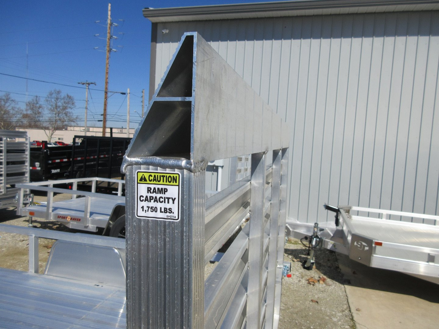 New Sport Haven 6'X12' DELUXE ALUMINUM Utility Trailer