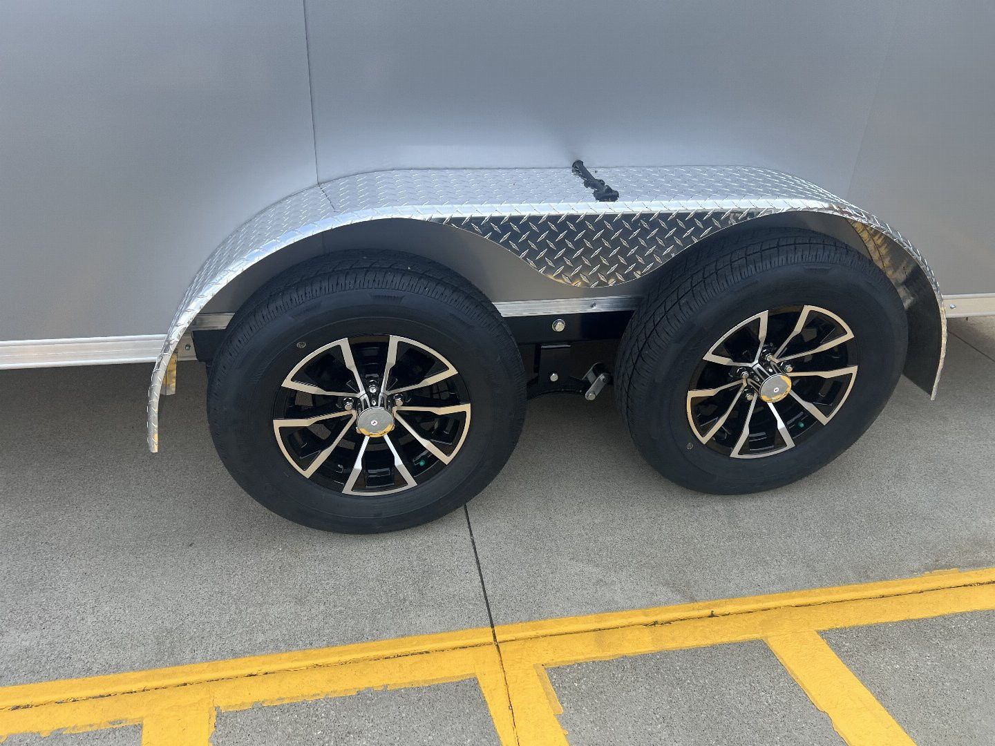 New 2025 Impact Trailers 7'X16' ALL ALUMINUM SHOCKWAVE RAMP DOOR SILVER Cargo / Enclosed Trailer