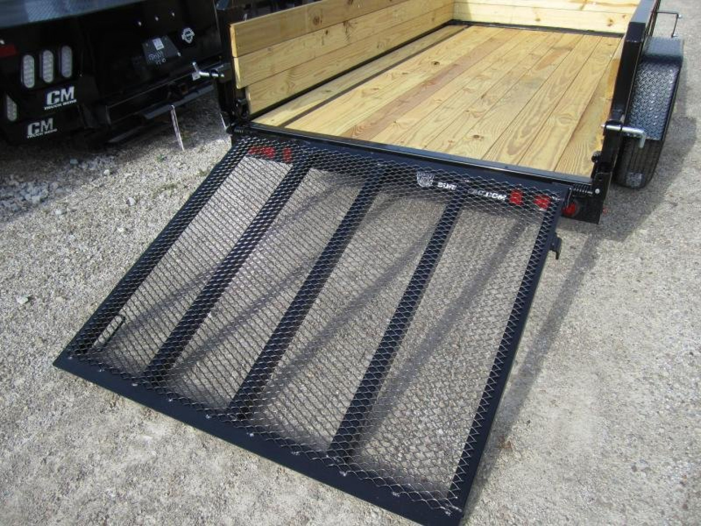 New Sure-Trac 5 x 10 Tube Top Three Board Trailer  3K