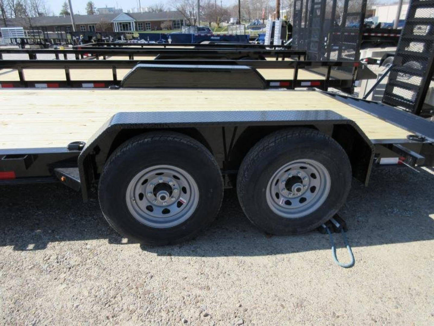 New Sure-Trac 7 x 20 (17+3) Pro Series 15.4K Beam Implement Trailer