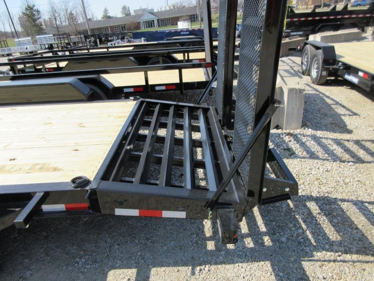 New Sure-Trac 7 x 20 (17+3) Pro Series 15.4K Beam Implement Trailer