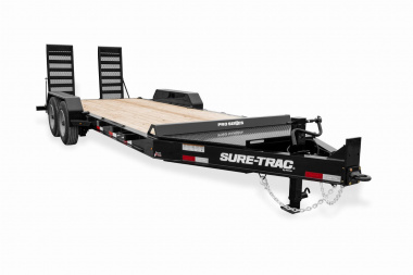 New Sure-Trac 7 x 20 (17+3) Pro Series 15.4K Beam Implement Trailer