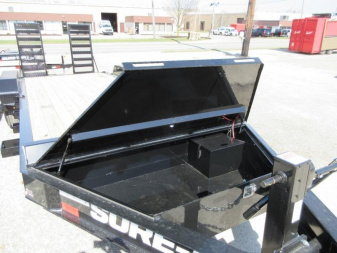 New Sure-Trac 7 x 20 (17+3) Pro Series 15.4K Beam Implement Trailer