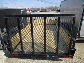 New Sure-Trac 7 x 14 Tube Top Three Board Trailer  7K Tandem