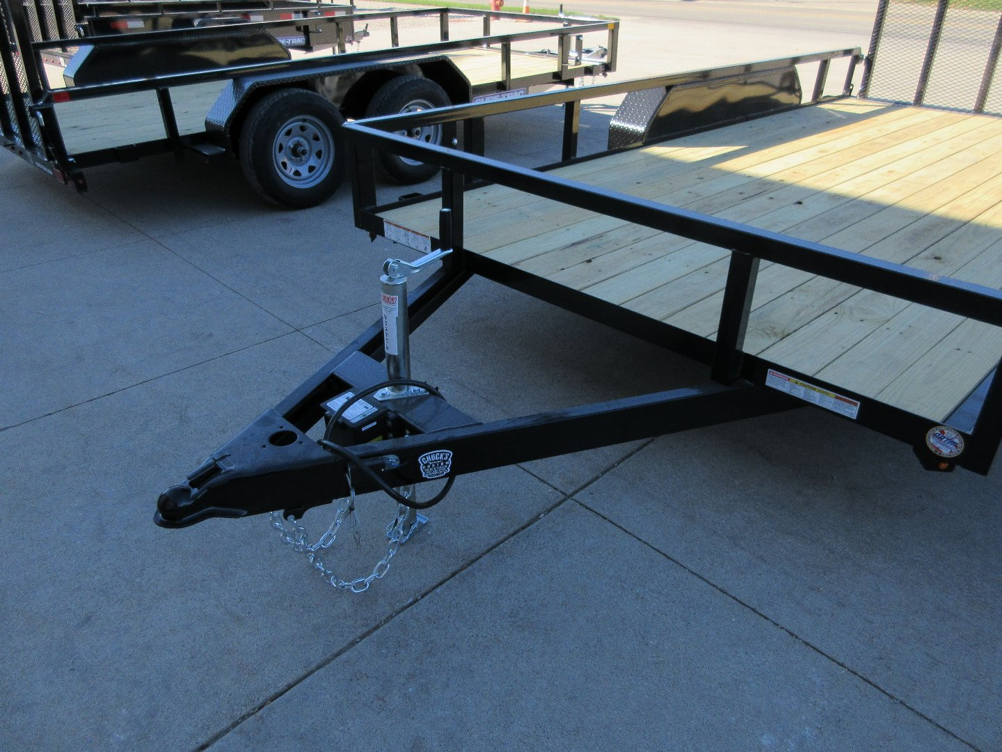 New 2025 SURE-TRAC 7X14 TUBE TOP 7K Utility Trailer WITH 5' GATE