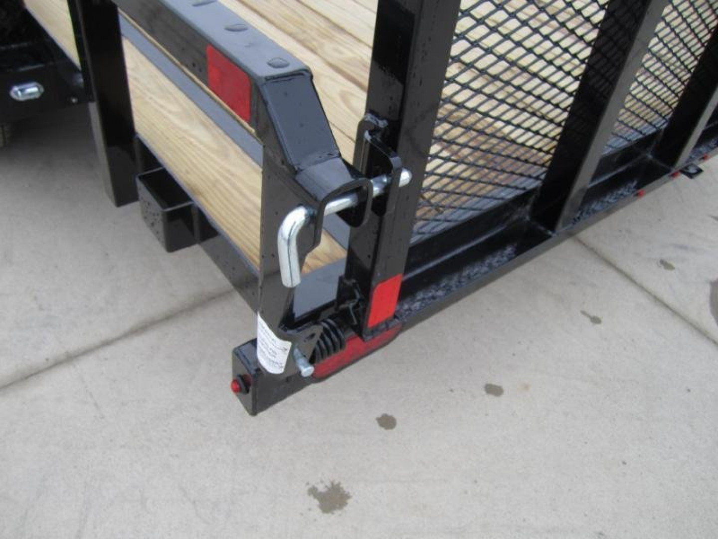 New Sure-Trac 7 X 16 Tube Top Utility 7K Tandem W/5' gate