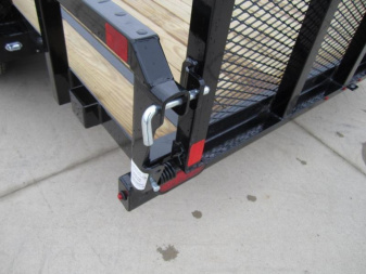New Sure-Trac 7 X 16 Tube Top Utility 7K Tandem W/5' gate