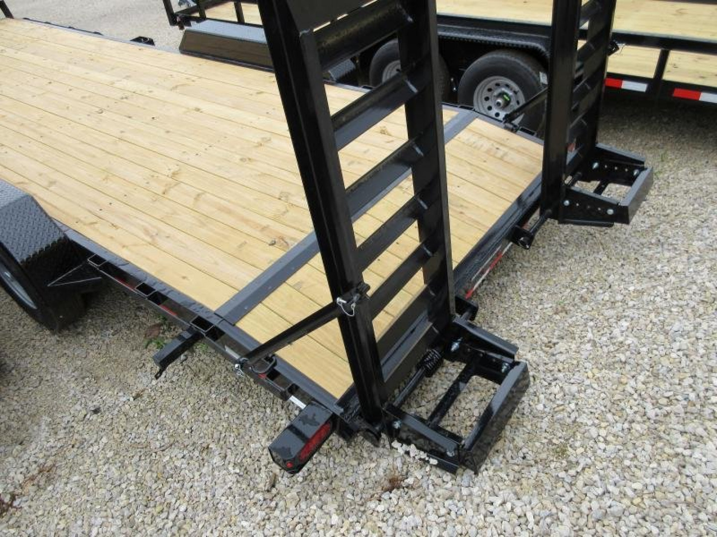 New Sure-Trac 7 x 22 (20+2) Equipment Trailer 14K