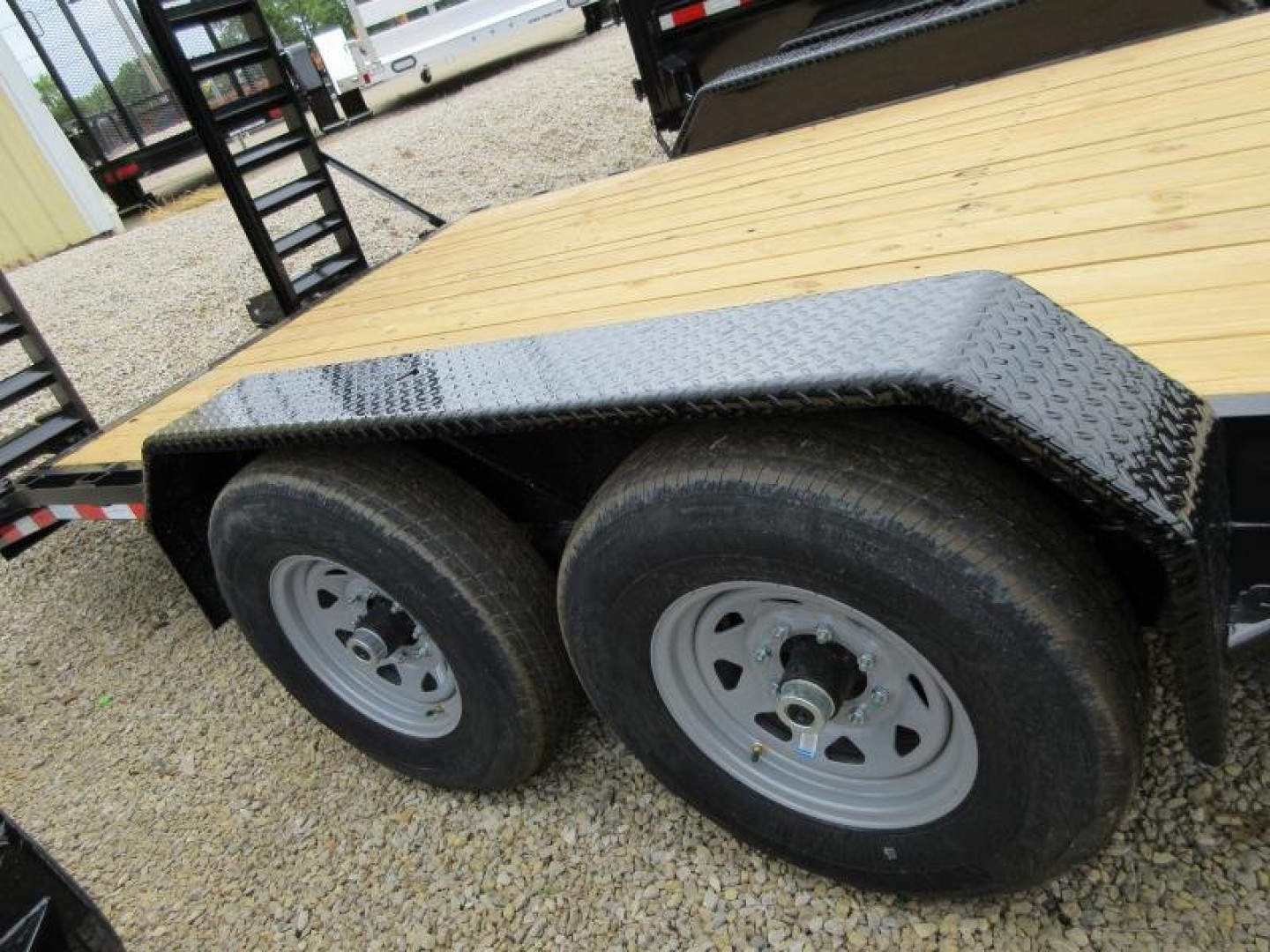 New Sure-Trac 7 x 22 (20+2) Equipment Trailer 14K