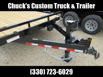 New Sure-Trac 7 x 22 (20+2) Equipment Trailer 14K