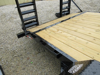 New Sure-Trac 7 x 22 (20+2) Equipment Trailer 14K