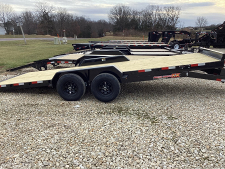New 2025 H&H Trailers 82"X20' ELECTRIC TILT SPEED LOADER CAR HAULER Car Hauler