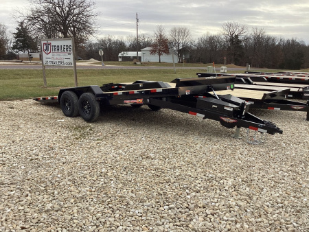 New 2025 H&H Trailers 82"X20' ELECTRIC TILT SPEED LOADER CAR HAULER Car Hauler