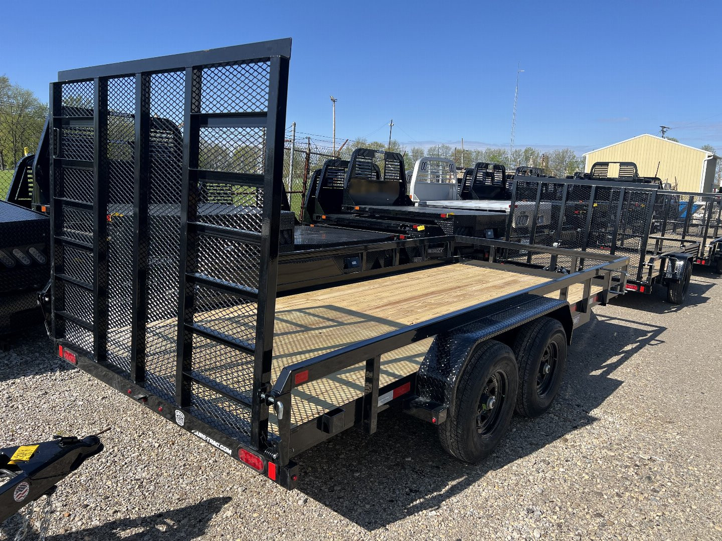 New Sure-Trac 7 X 16 Tube Top Utility 10K Tandem