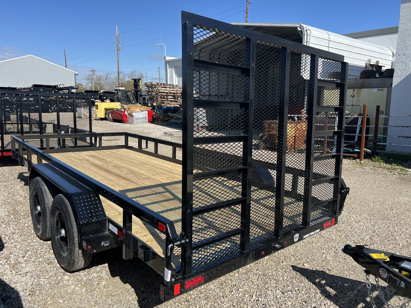 New Sure-Trac 7 X 16 Tube Top Utility 10K Tandem