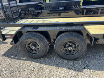 New Sure-Trac 7 X 16 Tube Top Utility 10K Tandem