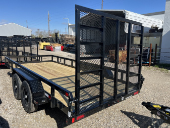 New Sure-Trac 7 X 16 Tube Top Utility 10K Tandem