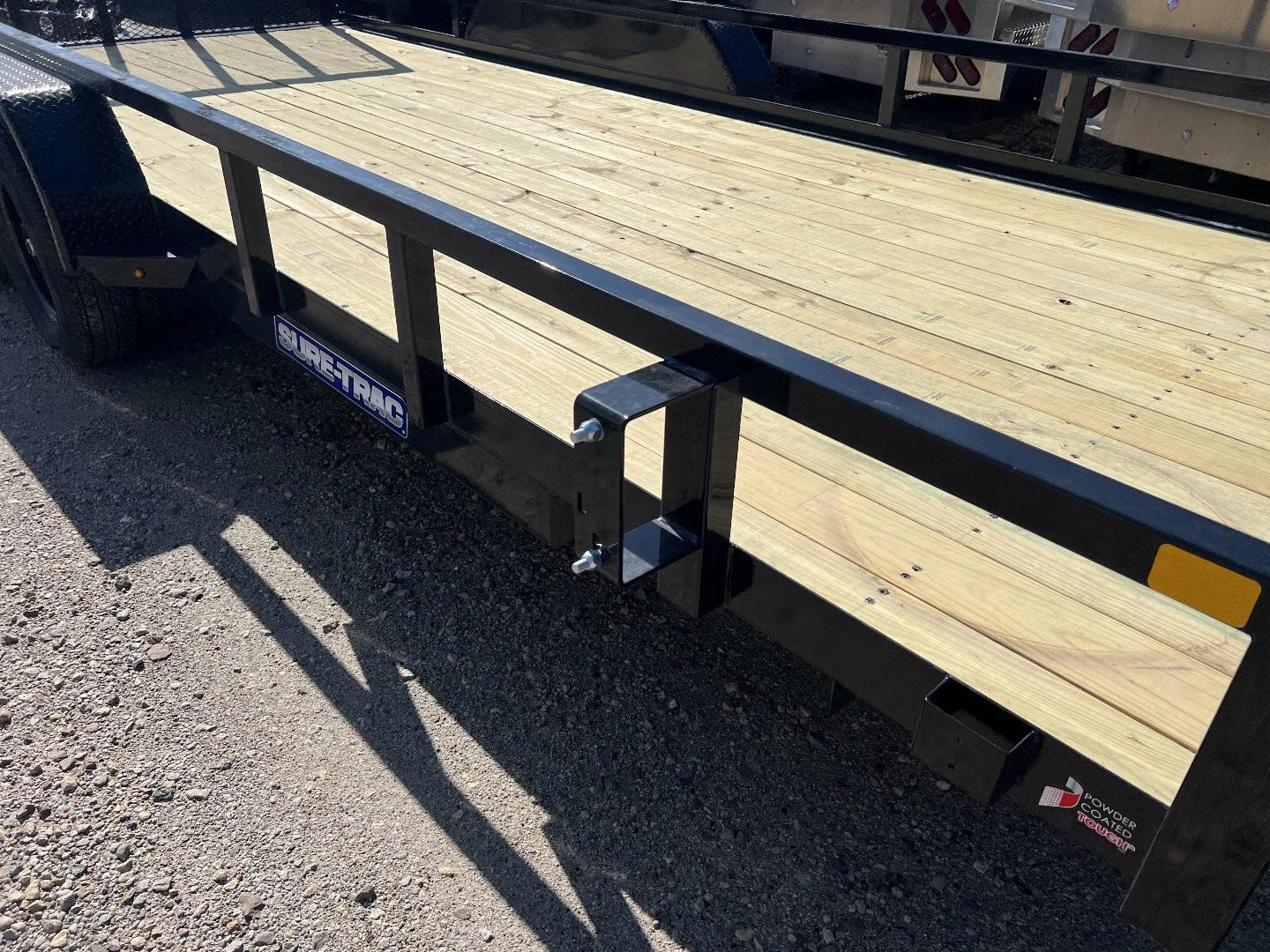 New 2025 Sure-Trac Utility Trailer 7X18 7K TUBE TOP