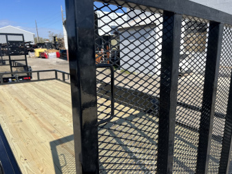 New 2025 Sure-Trac Utility Trailer 7X18 7K TUBE TOP