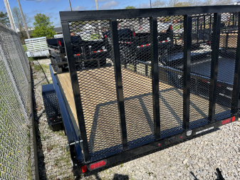 New 2025 SURE-TRAC 7X14 TUBE TOP 5K Utility Trailer