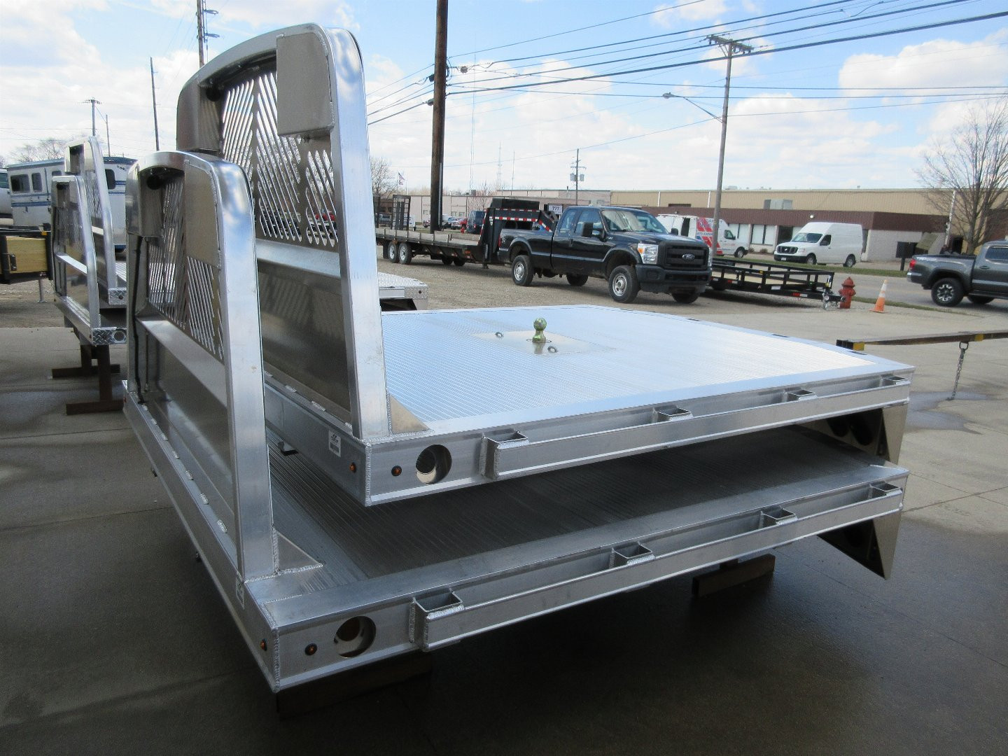 New 2025 Tuff Truck Bodies 8'6"X 84" RANCHER EXTRUDED ALUMINUM W/GOOSENECK HITCH TRUCK BED Truck Bed