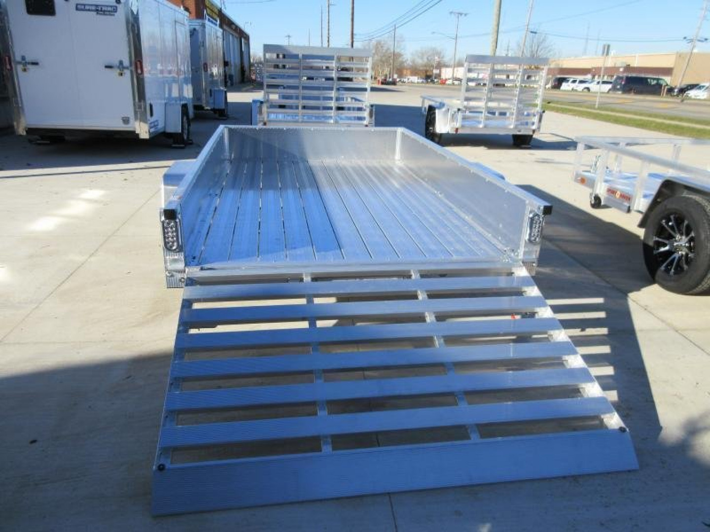 New Sport Haven 6'X12' DELUXE ALUMINUM Utility Trailer