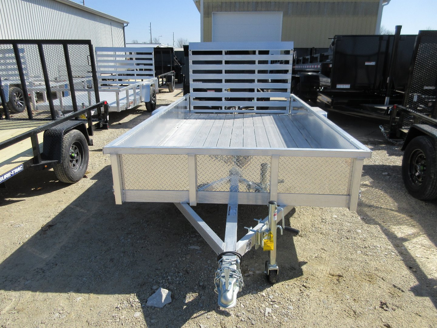 New Sport Haven 6'X12' DELUXE ALUMINUM Utility Trailer