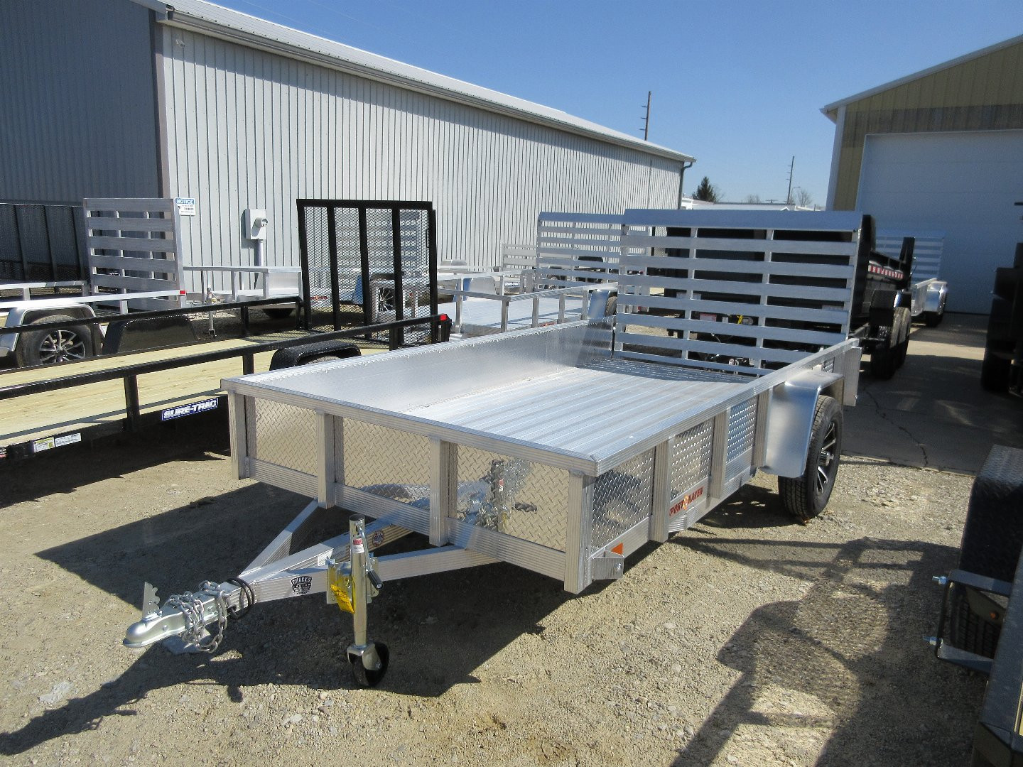 New Sport Haven 6'X12' DELUXE ALUMINUM Utility Trailer