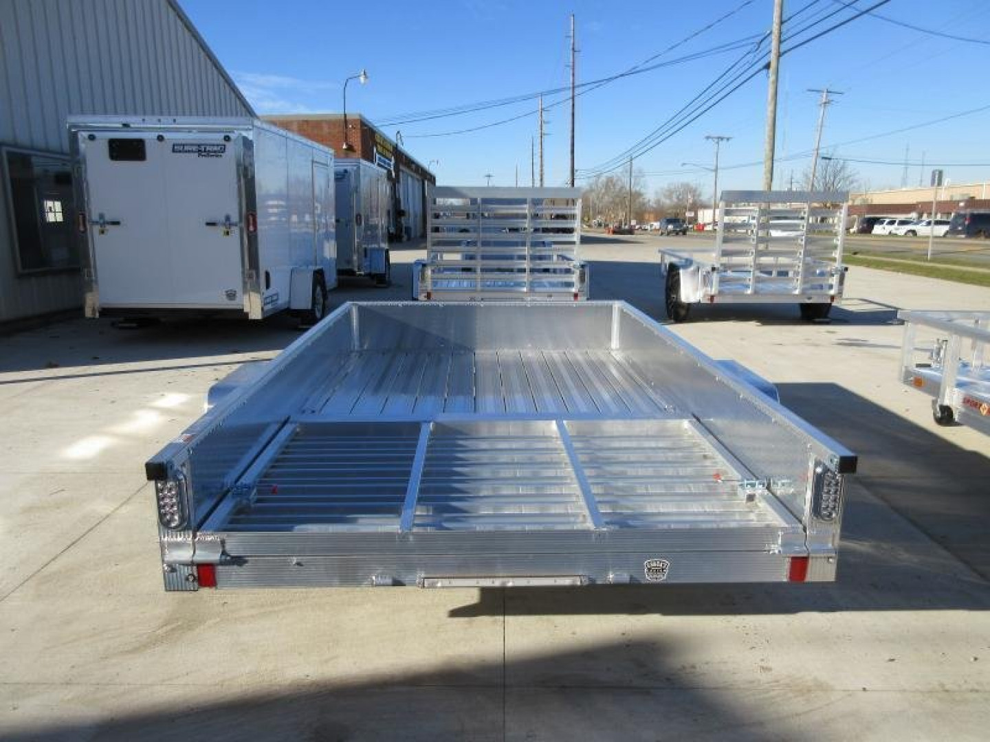 New Sport Haven 6'X12' DELUXE ALUMINUM Utility Trailer