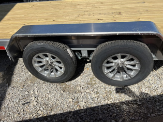 New 2025 SURE-TRAC 82 x 18 Aluminum Power Tilt 7K Car Hauler