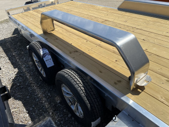 New 2025 SURE-TRAC 82 x 18 Aluminum Power Tilt 7K Car Hauler