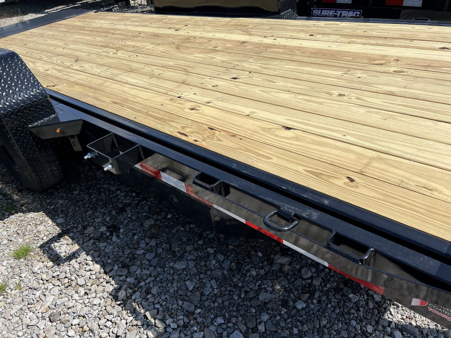 New Sure-Trac 7 x 18 Tilt Bed Equipment Trailer 14K