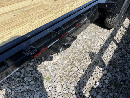 New Sure-Trac 7 x 18 Tilt Bed Equipment Trailer 14K