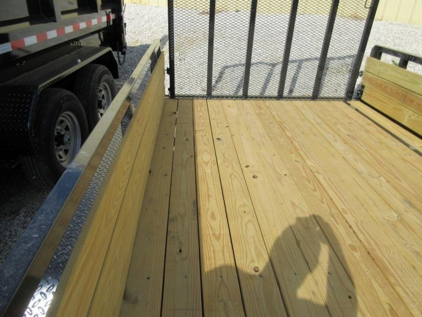 New Sure-Trac 7 x 16 Tube Top Three Board Trailer  7K Tandem