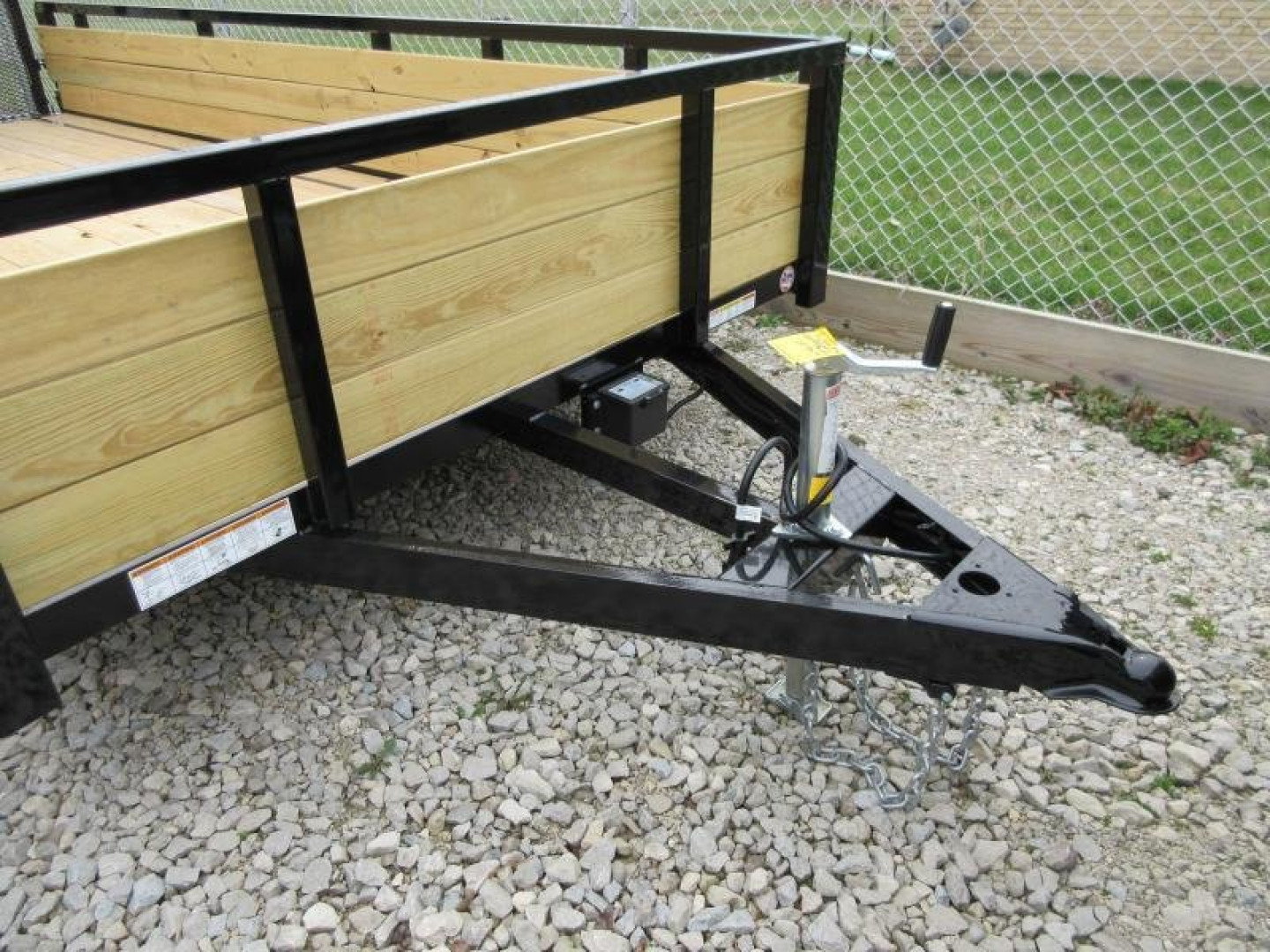 New Sure-Trac 7 x 16 Tube Top Three Board Trailer  7K Tandem