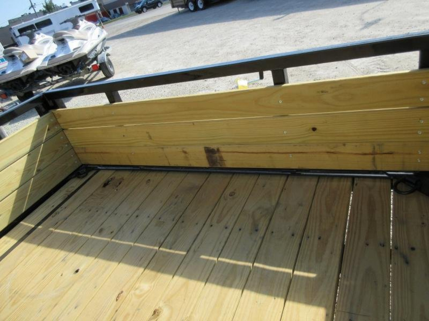 New Sure-Trac 7 x 16 Tube Top Three Board Trailer  7K Tandem