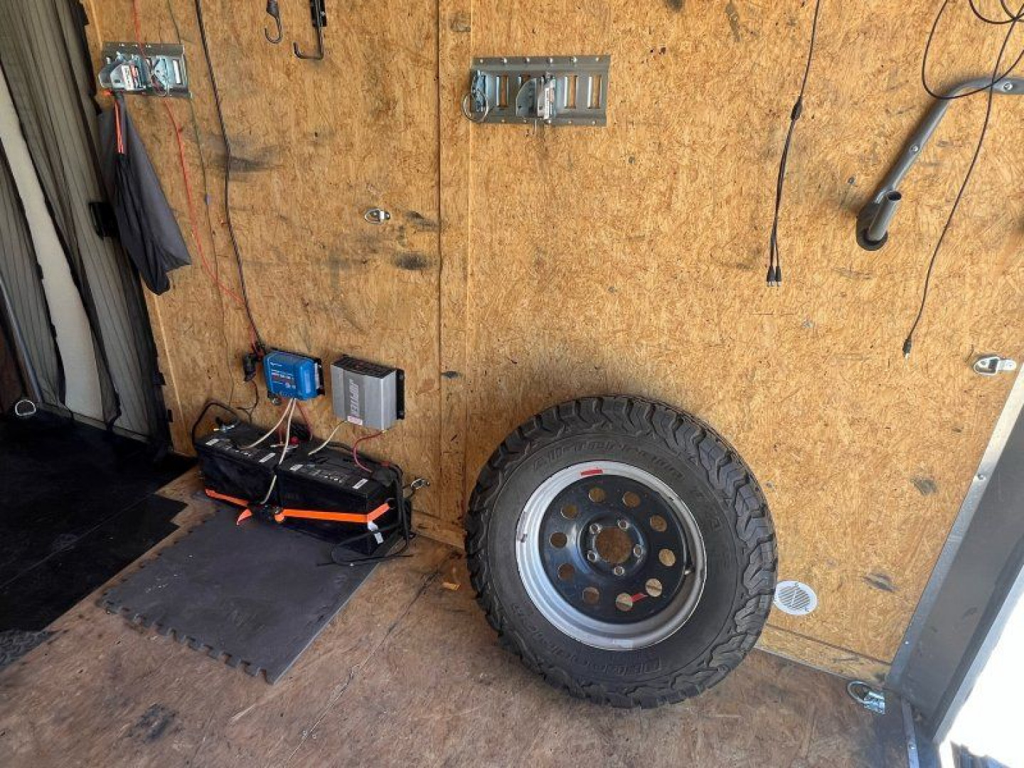 Used 2021 Arising Industries 6'X12' Overland Moto Cargo / Enclosed Trailer